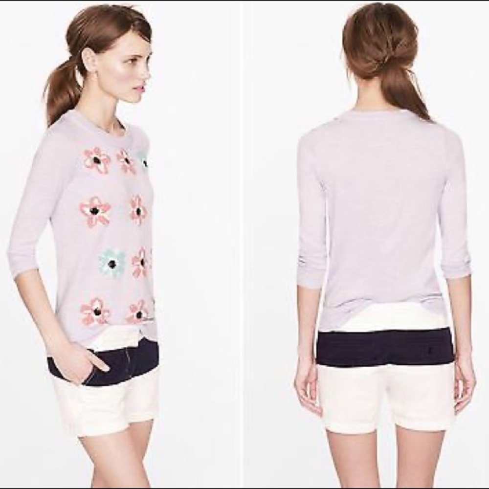 J crew color block shorts